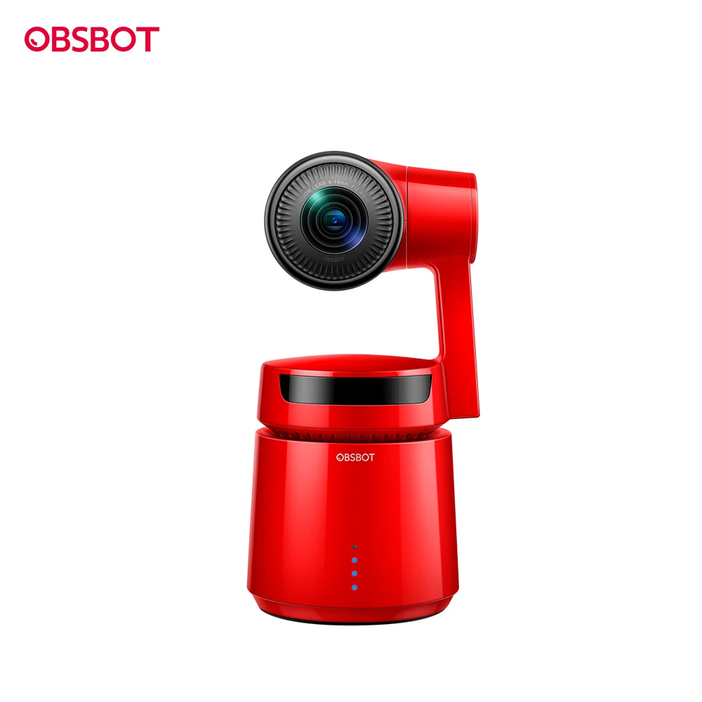 

OBSBOT Tail AI Camera 4K 60FPS UHD Video Camera Camcorder 3.5X Three-axis Gimba AI Tracking Smart Composition for Live Stream