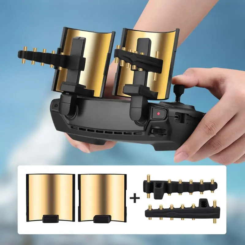 

Controller Signal Booster Antenna Range Extender for DJI Mavic Mini Drone Transmitter Extension with Film Protection