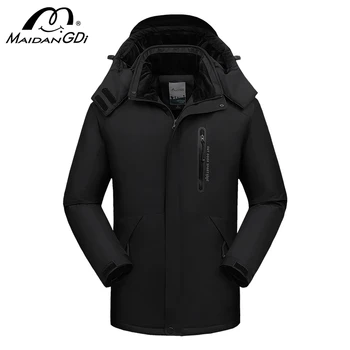

MAIDANGDI 2020 The New winter Keep warm cotton-padded clothes men's coat hooded fashion casual windbreaker canada down jacket