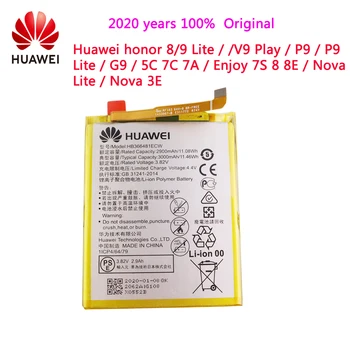 

2020 years Orginal Telefoon Batterij HB366481ECW Voor 3000mAh For Huawei honor 8 honor 8 lite honor 5C Ascend P9 P10 P9 Lite G9