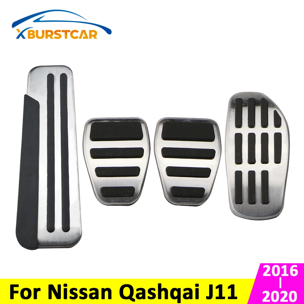 Xburstcar для Nissan Qashqai J11 2016 - 2020 из нержавеющей стали автомобильные педали подножки