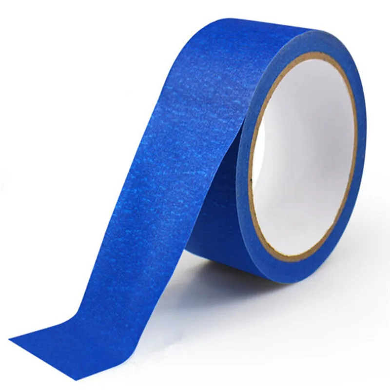 30 м синяя маскирующая лента Автомобильная наклейка клейкая DIY Бумага для рисования художественный Декор Ремесло общего назначения DIY ремесло аксессуары