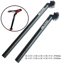 

Bicycle seatpost 25.4 27.2 28.6 30.9 31.6 350/450mm Long fixed gear MTB Mountain Road Bike Extension Seat post Tube Saddle pole