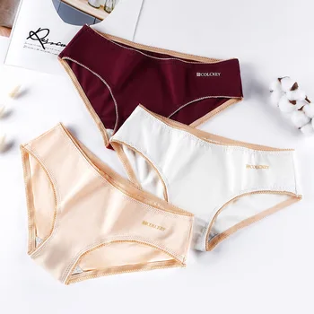 

Cotton Pants Mid-waist Underwear Plus Size Underpants Female Intimates Women Seamless Panties Comfort Briefs Soft Lingerie