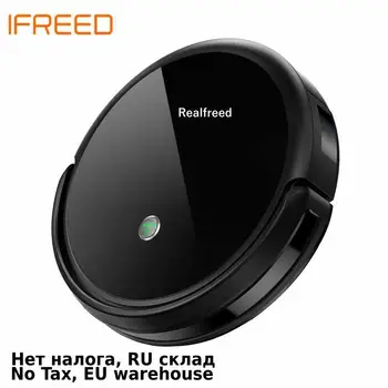 

REALFREED A3 Robot Vacuum Cleaner,Route planning,Turbo brush,3000Pa suction,Map Display on Wifi APP,Large water tank