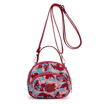 

Waterproof Cloth Shoulder Bag Ladies Lightweight Messenger Bag Ladies Mini Printed Nylon Cloth Bag