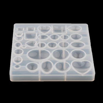 

Silicone Pendant DIY Molds for Resin Jewelry Making Craft Tools Tray Moulds