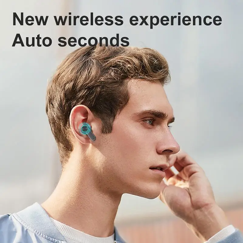 Digital Display Wireless Earphones Headphone Bluetooth 5 1 Headset Touch Control Noise Cancel HiFi For iPhone Samsung Huawei Mi