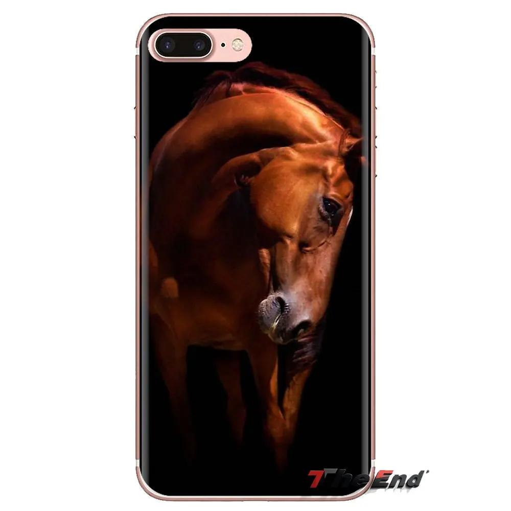 Entropy horse коричневый узор Mustang для Samsung Galaxy A3 A5 A7 A9 A8 Star A6 Plus 2018 2015 2016 2017 прозрачный