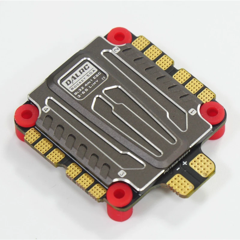 

DALRC F722 DUAL Flight controller DALRC Rocket 50A 4 in 1 ESC 3S-6S Blheli_32 ESC Support Dshot1200 Multishot Brushless ESC