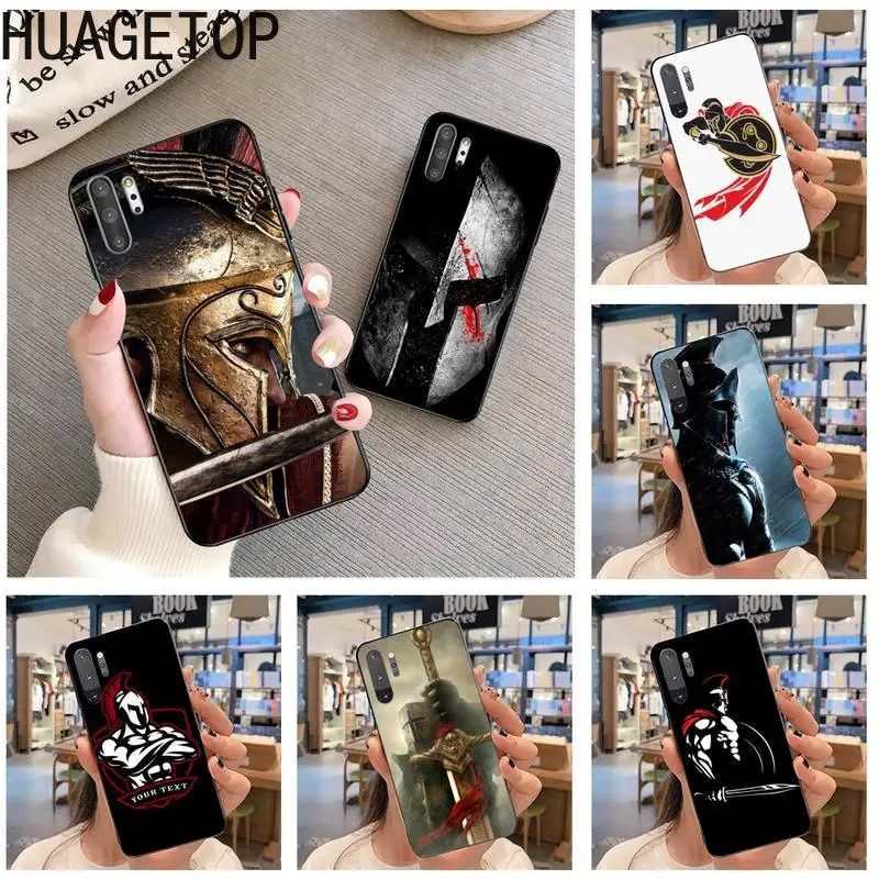 Спартанский 300 Воин человек изготовленный на заказ мягкий чехол для мобильного