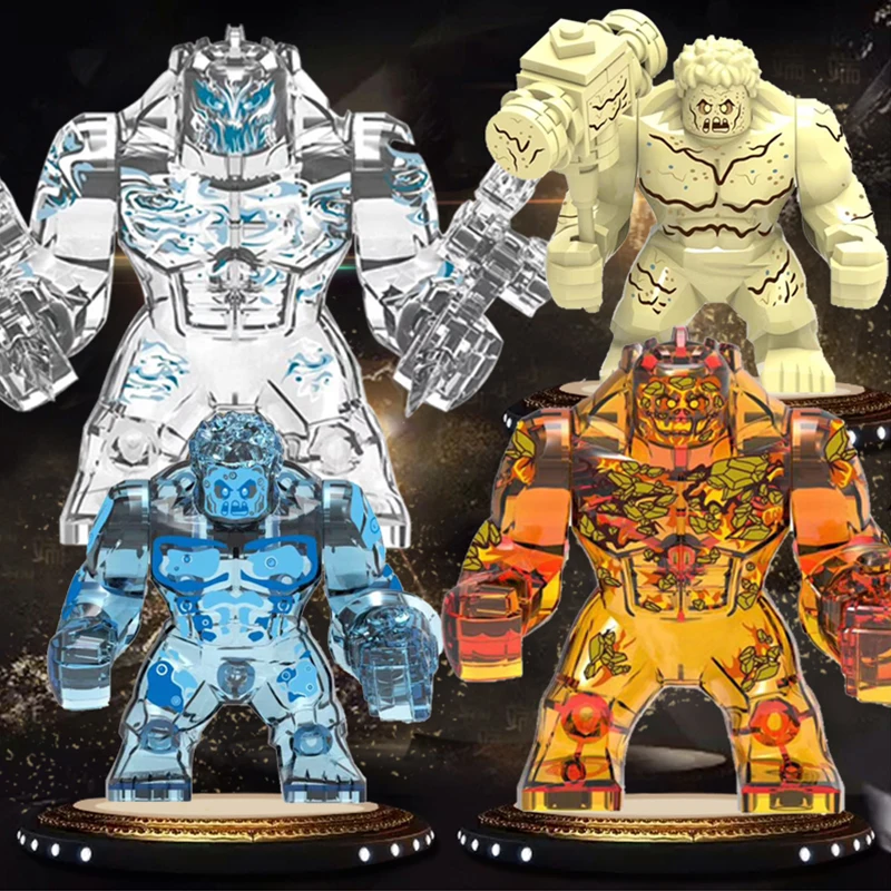 

Spider-Man 2 Far From Home Hydro-Man Fire Elemental Earth Wind Element Mysterio Super Heroes Figures Building Blocks Toys jm271