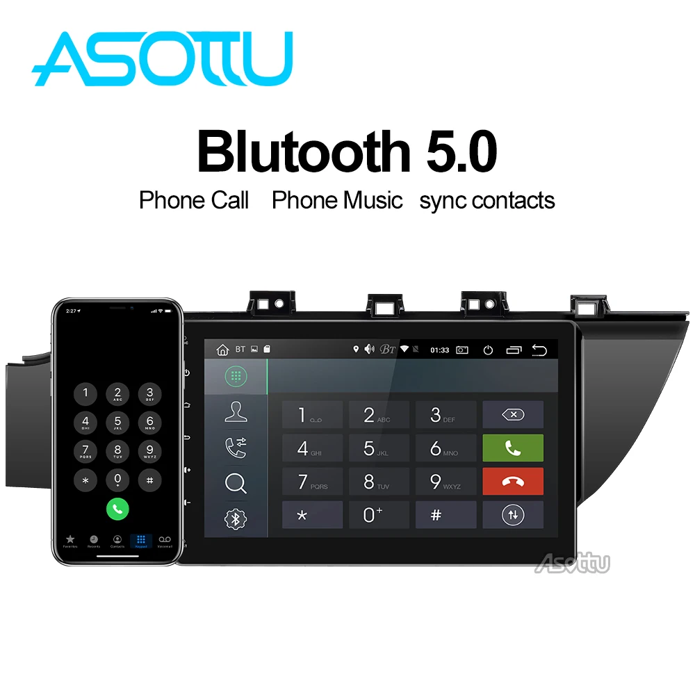 Asottu KI603 android 9 0 PX6 автомобильный dvd gps навигатор для Kia rio 4 2016 2017 2018 2019 стерео Радио