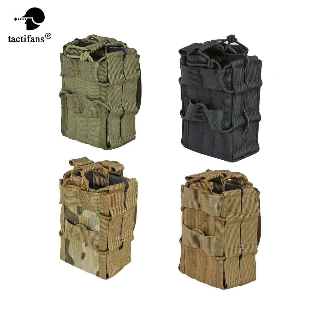 Тактический AK 7.62 M4 5.56 Журнальный чехол 1000D Nylon Molle System Двухслойная сумка для