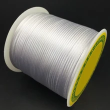 50m/roll Braiding Craft Cords DIY Bracelet Jewelry Findings Soft Package Rope String Hanging Necklace Clothing Chinese Knot
