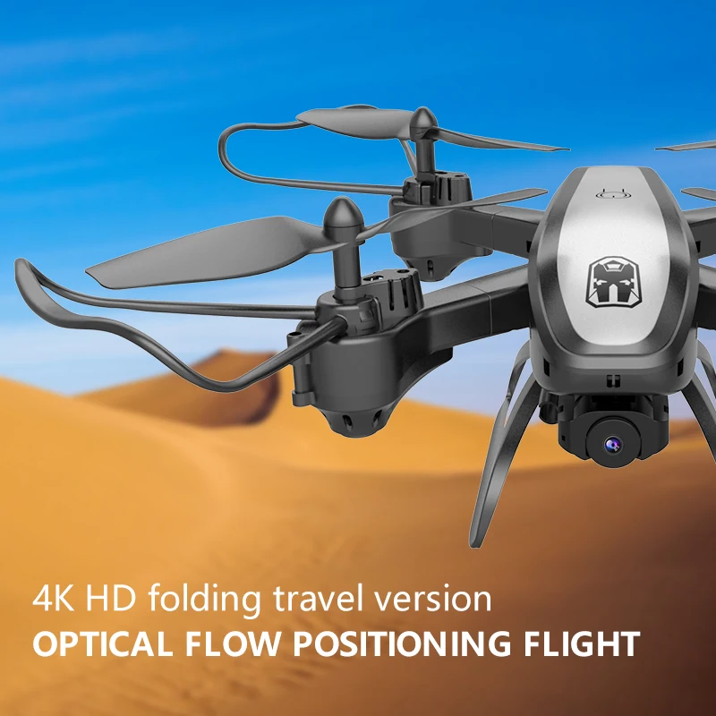 Квадрокоптер KY909 с камерой HD 4K Wi Fi светильник FPV для видеосъемки удерживающий