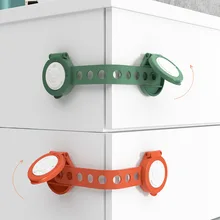 

Baby Safety Protector Children Safety Lock Childproof Cabinet Locking Plastic Lock Protection Of Children Locking Doors Drawers