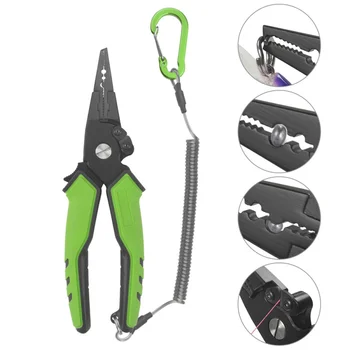 

Fish Lip Grip Line Cutter Hook Remover Kit Aluminum Alloy Fishing Pliers And Fishing Gripper Set Fishing Gear