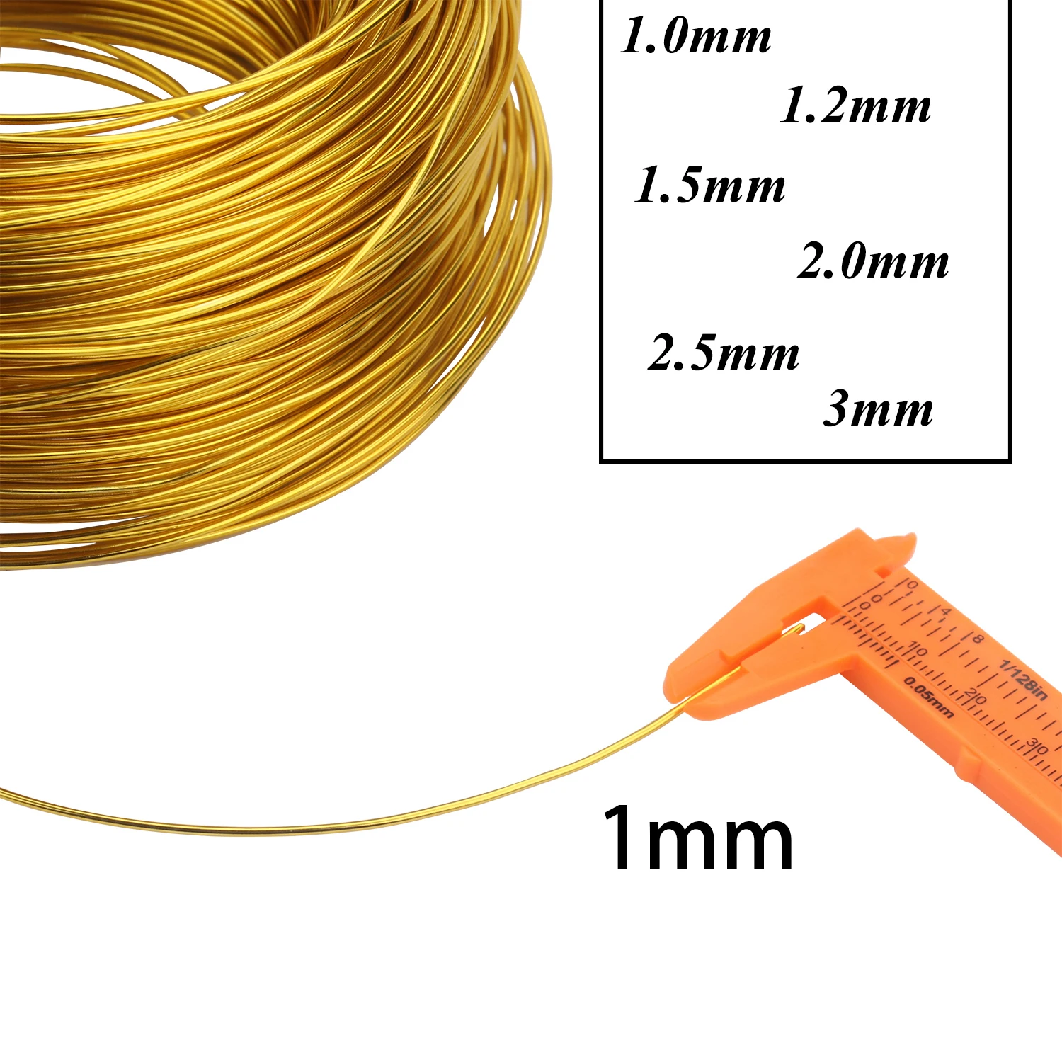 PATIKIL Filo Alluminio Piatto 32,8 Piedi, Filo Alluminio Anodizzato Pieghevole Calibro 20, Largo 5 Mm, Filo Artigianale per Perline per Creazione Gioielli, Tono Argento