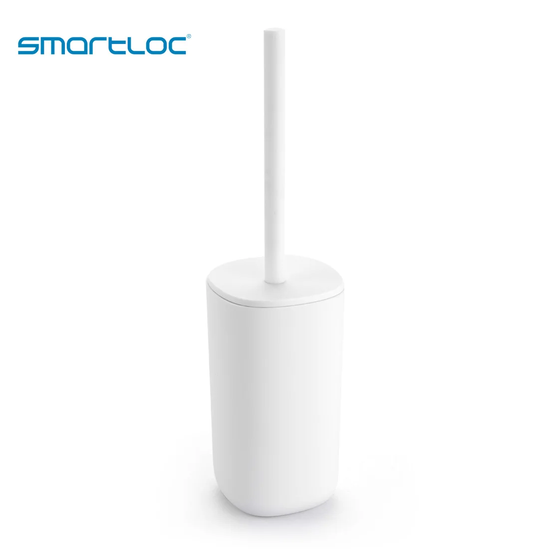 Smartloc белый пластик аксессуары для ванной комнаты Набор из 6 держатель для зубной пасты и для зубной щетки Диспенсер Чехол мыльница туалет душ хранения