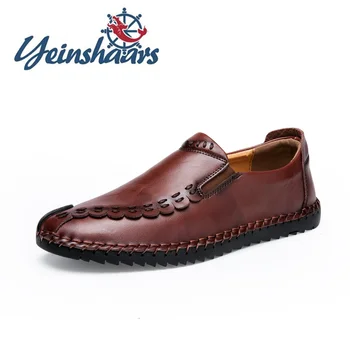 

New Mens Shoes Casual Plus Size Shoes Spring Autumn Leisure Walking Shoes Male Brand Comfortable Luxury Shoes Flat Slip on Shoes