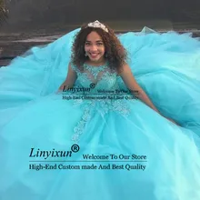 Бальное платье Бальные платья кружево с аппликацией и бисером сладкий 16 длинные платья на заказ вечерние платья vestido 15 anos