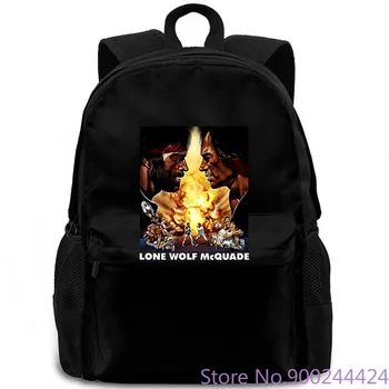 

Lone Wolf McQuade Movie Poster Cool Designs Best Selling Men New s backpack