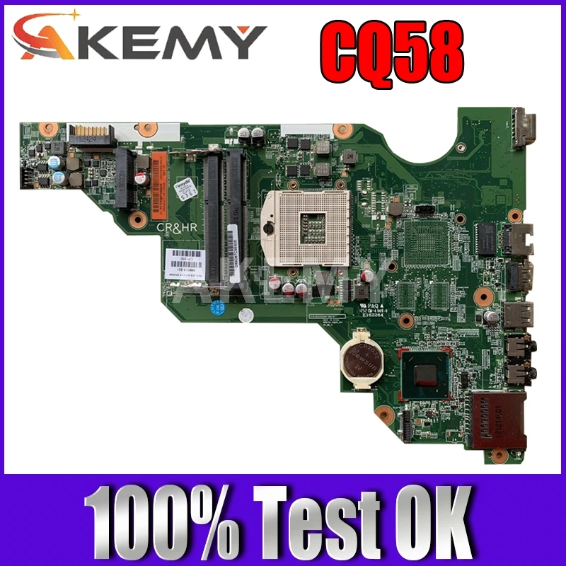 Материнская плата Akemy для ноутбука HP CQ58 650 DDR3 687702-001 основная 687702-501 688018-001 688018-501 |
