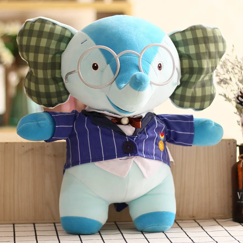 

Kid Cartoon Rainbow Ruby Bear Deer Plush Stuffed Soft Toys Elephant Sofa Home Bed Doll Children Boys Girls Gift Rabbit