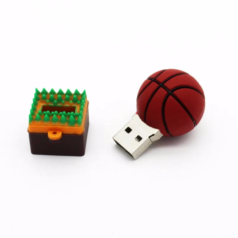 JASTER USB 2,0 флеш-карта памяти мини-шар usb флеш-накопитель 4 ГБ 16 ГБ 32 ГБ 64 ГБ подарок мальчику реальная емкость U диск флешка