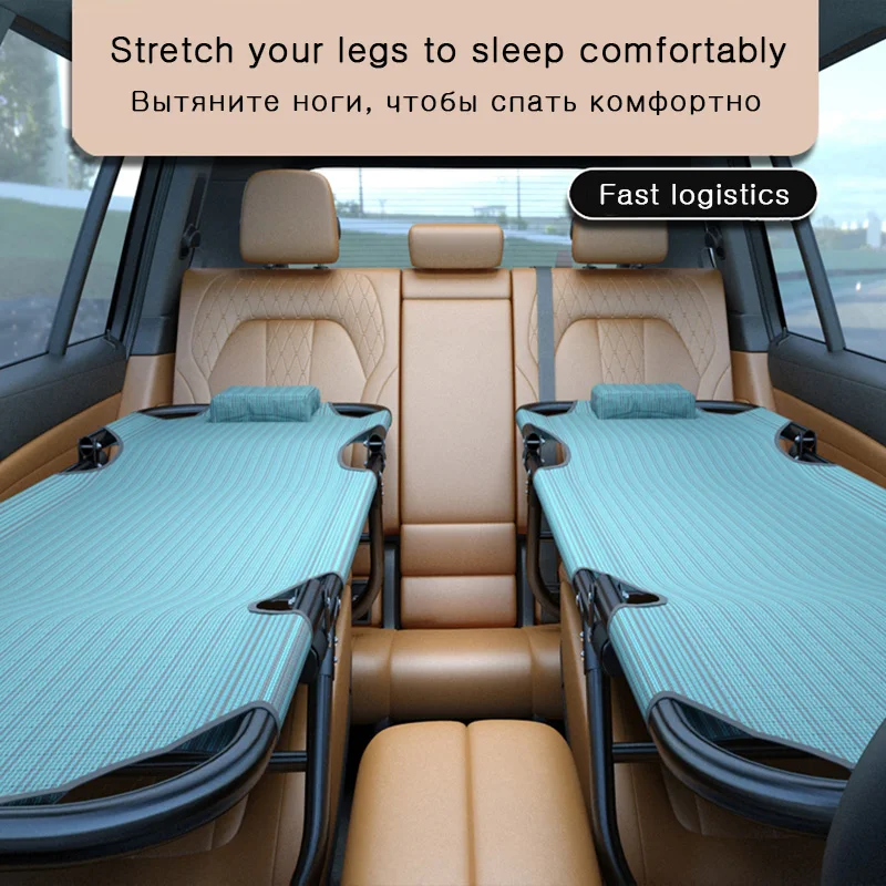 Tesling Car Travel Mattress Oxford Cloth Folding Car Mattress Kids Sleep Bed For SUV Accessories Outdoor Camping Board