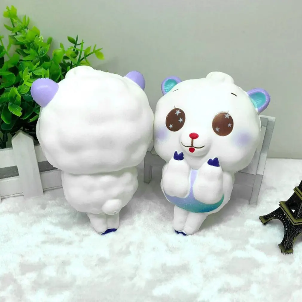 Kawaii танцы Овцы ароматизированные милые медленно поднимающиеся мягкие для сжатия забавные декомпрессионные детские игрушки телефонные ремни снятие стресса игрушки