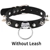 black without leash
