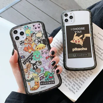 

Ms Win phone Case For iPhone11 Pro Max X XR XS Max 7 8 Plus pokemon cartoon pet Mobile Phone Case Small pret