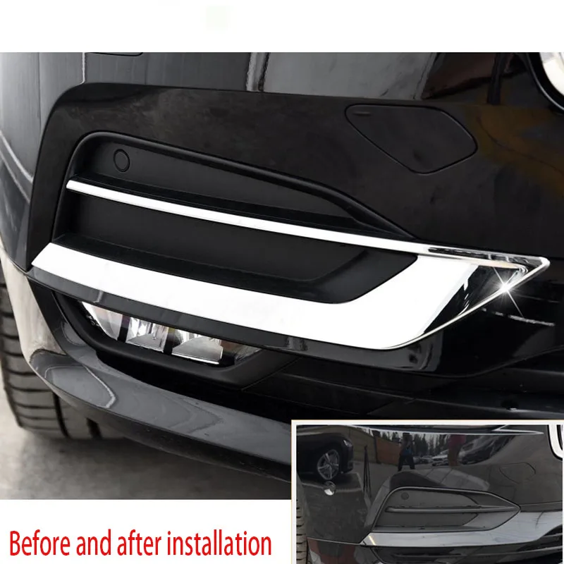 For Volvo S90 Refitted Body Decoration Strip Side Bright Strip Anti-collision Strip Front Fog Light Strip