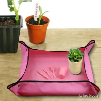 

Waterproof Plant Repotting Mat 75X75CM 50X50CM 600D Oxford Cloth Composite PVC For Household Garden Planting 2020 New Arrival