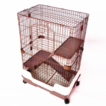 

Extra Large And High Comfort Luxury Rabbit Cage Guinea Pig Cage Chinchilla Cage Anti-spray Urine