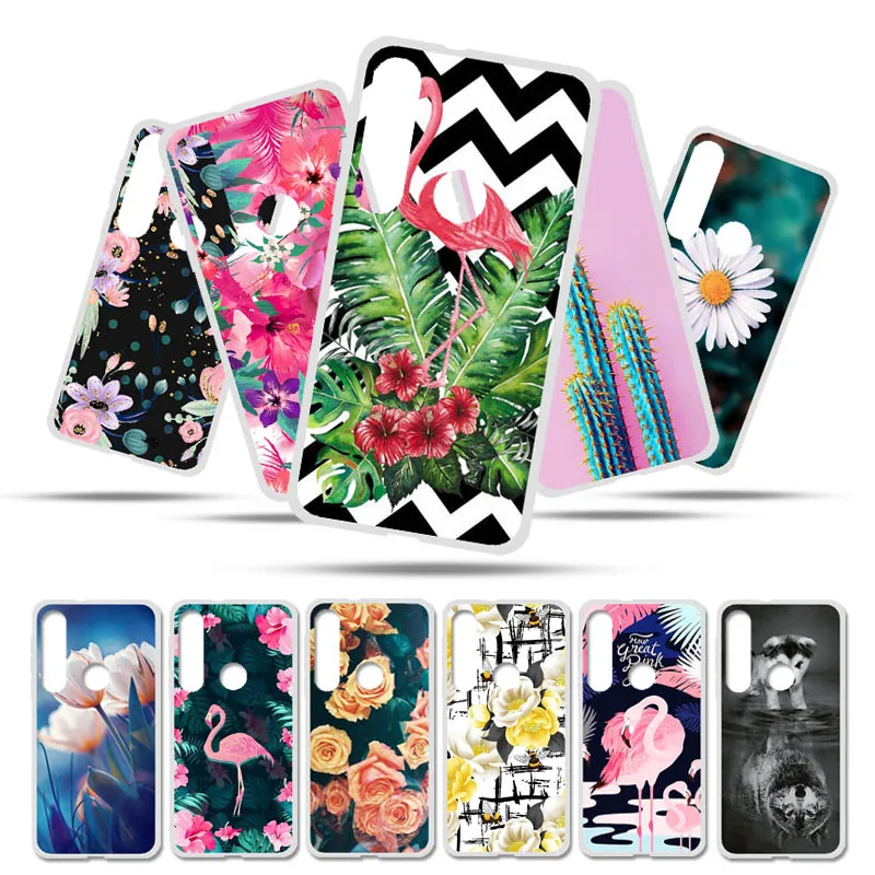 

Bolomboy Painted Case For Motorola One Macro Case Silicone Soft TPU Cases For Moto G8 Play Cover Wildflowers Cute Animal Bags