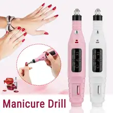 1 Набор, Электрический Фрезер для ногтей, сверлильный станок педикюрная ручка шлифовальные круги шлифовальные шлифовальный аппарат для маникюра машина для ногтей биты пилка маникюрная пилка инструменты
