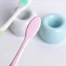 2 шт./компл. детей Зубная щётка мягкие щетинки зубной щетки рукоятка покрыта нескользким материалом Детские тренировочные электрическая зубная щетка очистки все вокруг рта От 3 до 6 лет путешествия Портативный