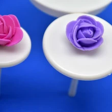 4 шт выпечки трубопроводов подставки инструменты игла DIY палкой мороженого инструменты для украшения торта с изображением кекса и цветов ногтей розы Тор поддон