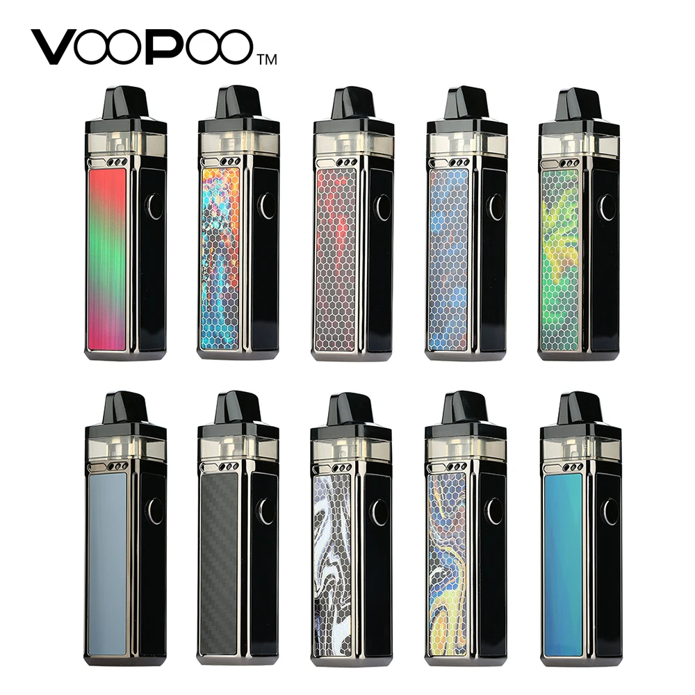 Новый оригинальный набор VOOPOO VINCI R Mod Pod Vape Kit с аккумулятором 1500 мАч и бокмод мод