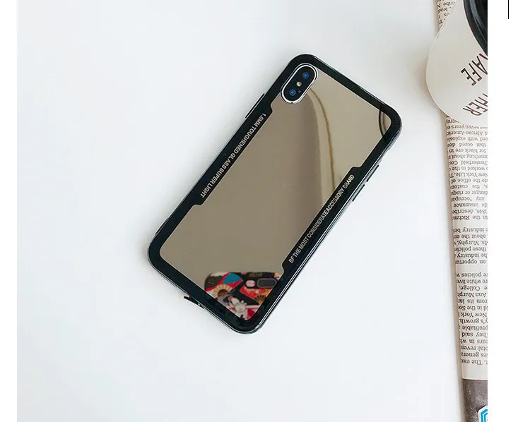 Простой крутой защитный бампер для телефона для iPhone X XR 6 6s plus защитный чехол для iPhone Xs Max 7 8 plus анти-тепло чехол лето