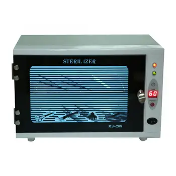 

Double Layers UV Ozone Sterilizer Cabinet Drawer Nail Beauty Salon Spa Tools Disinfecting ABS Nail Art Equipment Sterilizer