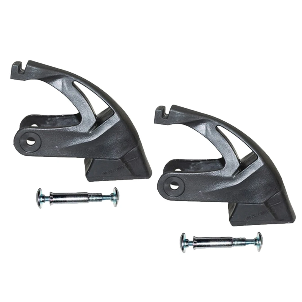 2x Rubber Roller Skates Brakes Pads Skate Brake Stopper Brake Blade Accessories