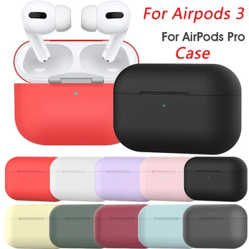 

Silicone Cover Case For Airpods Pro Case sticker Bluetooth Earphones Case for airpod 3 Air Pods Pro Earphone Accessories skin