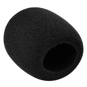 

1PC Microphone Microphone Thick Sponge Cover Windshield KTV Elastic Shrinkage Useful Soft Microphone Cover
