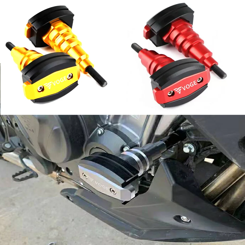 Nuova Moto Voge 500 R Scarico Anticaduta Protezione Del Pavimento Del Corpo Dispositivo Antigoccia Per Loncin Voge 500R Lx500R