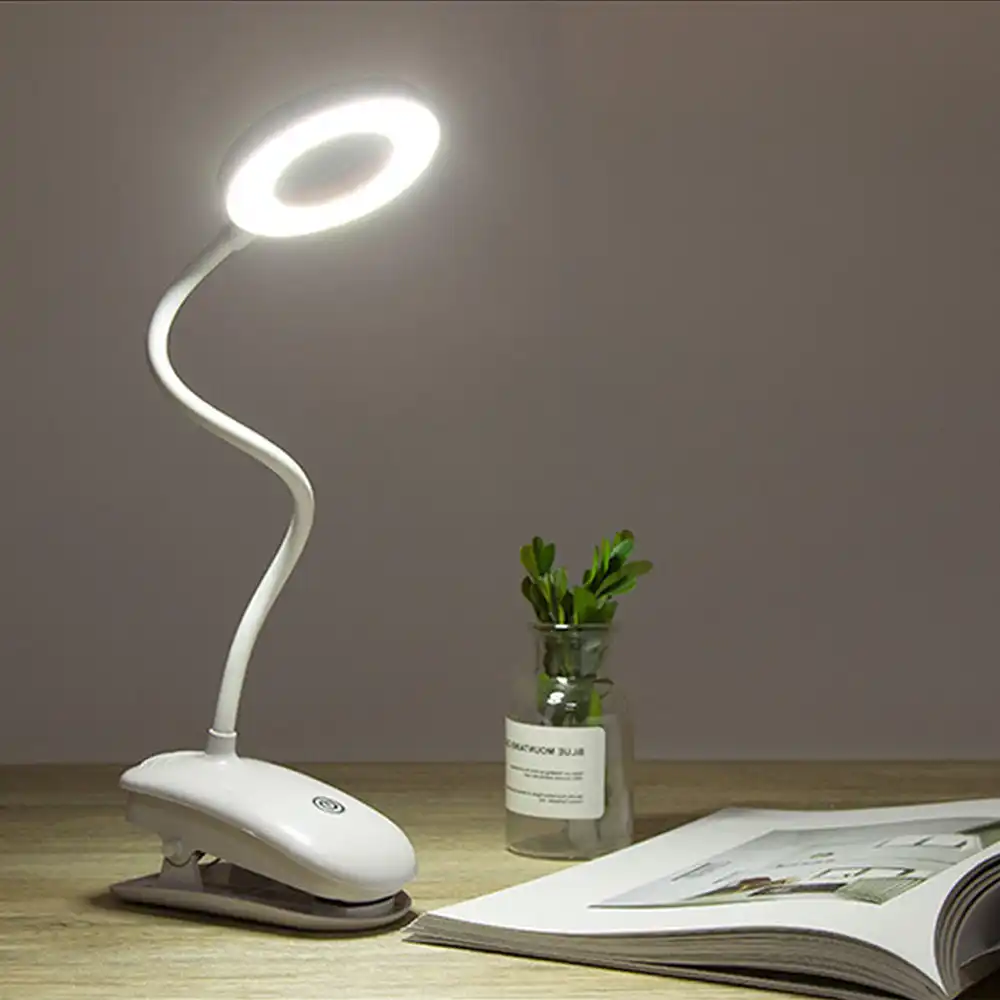 clip on led desk lamp