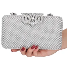 Женская вечерняя сумка со стразами, украшенная кристаллами, клатч, кошелек для свадебной вечеринки, Модный женский клатч, сумка-кошелек, женская сумка